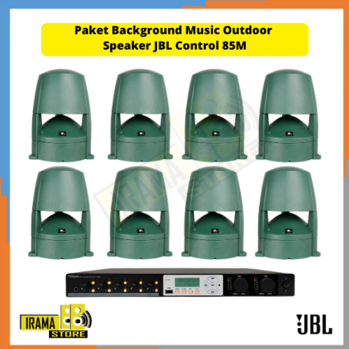 Paket Background Music Outdoor Speaker JBL 85M - 8 Speaker